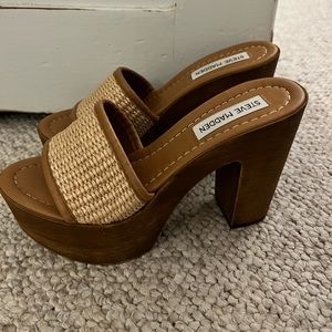 Steve Madden chunky heels
